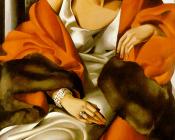 Portrait of Mrs. Boucard - 塔梅拉·德·莱姆皮卡